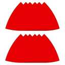 Diablo by Freud DCT318ASTH12G 3-1/ 8 in. Oscillating Detail Triangle Sanding Sheet Assorted Pack (12-Pieces) Multi, One Size