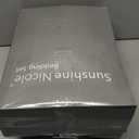 Sunshine Nicole Velvet Jacquard Comforter Set, Velvet Jacquard Face and Brushed Solid Microfiber Reverse, with Light Weight Soft Poly Fill, 3 Pieces Terracotta, Queen