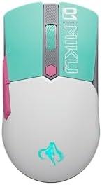 ASUS TUF Gaming Hatsune Miku Edition Mini Wireless Mouse – Right-Handed, 65g Lightweight, Compact, Tri-Mode Connectivity, 12K DPI, up to 134Hr Battery, RGB Miku Logo, PC/Mac Support - Aqua