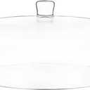 Glass Cake Dome, Cake Cover Lid for Freshness and Display | 11" Diameter