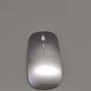 Bluetooth Wireless Mouse USB C for MacBook Air Pro iMac Laptop Desktop Computer, Wireless Rechargeable Silent C Mouse for Mac Desktop/iPad/Surface Pro (BT5.2/3.0, 2.4G USB A, Type-C Receiver) (Silver)