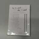 He Said She Said Wedding Game Cards, 35 Pack, Bridal Shower Activity, 4.7 x 6.7 inches, Premium Card Stock, Fun Wedding Party Activity Quiz Questions