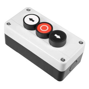 YXQ Push Button Switch Station Box Momentary NO Black NC Red NO White,660V 10A