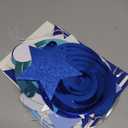 meowtastic Birthday Decorations, Happy Birthday Banner with Honeycomb Balls, Stars Hanging Swirl Streamers, Circle Dots Garland, Happy Birthday Party Decorations for Women Men Boys Girls (Blue)