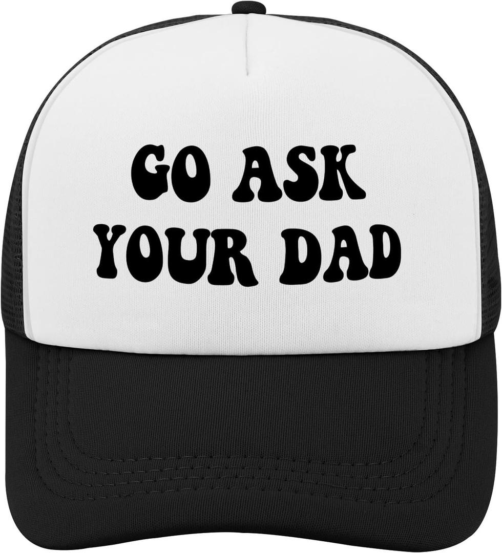 Go Ask Your Dad Golf Hats Running caps for Women