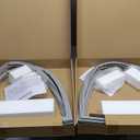 2 Pack W10830162 Refrigerator Door Seal, French Refrigerator Door Gasket Compatible with Whirlpool, Kenmore, Fit Model WRF535SMBW00, KBFS20EVMS13, IX6HHEXDSM00, Replaces 12723206AP etc, 39.7 x 16.9"