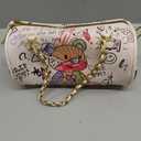 Graffiti Crossbody bag,Trendy Designer Mini Shoulder Bag,Phone Wallet Purse for Women,Chain Bag for Girls