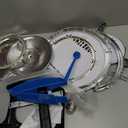 Kids Drum Set for Toddlers 1-3, Kids Jazz Drum Ages 3-5, Star Light up Musical Instrument Toys for Boys Girls 2-5 4-6 5-7 ( All Plastic)