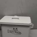 Vumdua Large Dog and Cat Food Storage Container, Farmhouse Pet Food Storage Containers with Lid and Dry Food Scoop, Durable Airtight Cat Container 12-13 lbs Capacity, Great Gift for Pet Owners