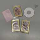 UNIQOOO 8 Set Christmas Acrylic Rectangle Photo Ornaments for Display Picture, 2"x 3" Acrylic Hanging Photo Frame, Double-Sided Picture Frames for Home, Party, Tree Decorations(Gold)