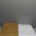 SUIN 1-Inch 3-Ring-Binder, Customizable Clear View Cover, for US Letter Size 8-1/2 x 11'', Perfect for Office/School (White - 12 Packs)