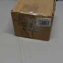 Napco Imports Decorative Home or Garden 3 x 3.75 Inch Indoor or Outdoor Footed Flower Pot Planter Black and Brown Dotted Circle