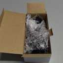 BESTTEN Keyed Entry Door Knob, Entrance Door Lock, Standard Ball, All Metal, Matte Black