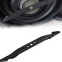 21 Inch Lawn Mower Blade Replacement AB2100 Compatible with EGO Power+ 56V Models LM2100 LM2101 LM2100SP LM2102SP, Black Mulching Lawn Mower Blade 21 Inch Deck