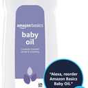 Amazon Basics Baby Oil, Lavender Scented, 14 Fluid Ounce, 1-Pack (Previously Solimo)