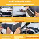 Hood Protector | Tailored for 2016-2023 Toyota Tacoma |Low Profile Deflector/Bug Shield/Bug Deflector Hood Shield Tacoma Accessories