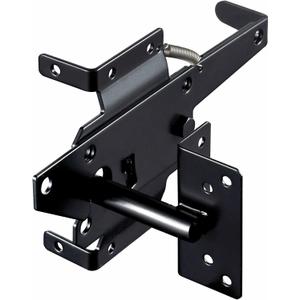 skysen Carbon Steel Vinyl Wood Fence Post Mount Gate Latch(2066-cs-p)