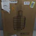 Suitour Luggage Sets 2 piece, Lightweigh Luggage Set with Spinner Wheels, 19/27 inch Travel Suitcase Set (Orange)