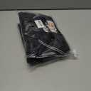 2 x TCCFCCT Reflective Shirts for Men, Safety Polo Shirt for Men Construction Work, Hi Vis Shirts for Men Reflective, Quick Drying, Night Working, PLD-Black-XXL