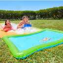 Wham-O Slip N Slide 18ft Lawn Water Slides for Kids, Heavy Duty Slip Slides with Bodyboards for Backyard Park Water Parties Summer Outdoor Activities