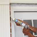 GE GE5008 Silicone 2+ Window and Door Caulk 10.1 oz Tube Light Grey