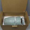 Bestseler 6 Inch Retro Ceramic Planter Set of 2 with Drainage Hole and Saucer for Plants, Indoor-Outdoor Garden Pots for Succulent, Orchid, and Flower (Fits Inner Pots Up to 5 Inches, Retro Green)