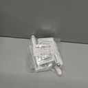 2 x TonGass 4-Pack RV Curtain Holders with Screws (White)  Camper & Motorhome Curtain Clips for Window Drapes, Heavy-Duty Plastic Retainers for RV, Boat, and Trailer Curtains