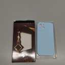 Magnetic for iPhone 15 Case with Screen Protector - Wireless Charging Compatible - Upgraded Camera Protection - Silicone Shockproof Protective Phone Case for iPhone 15 6.1" - Ice Blue