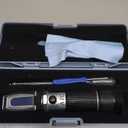 Performance Tool W80158 Multifunction Refractometer - Brix Scale, Measures DEF, Ethylene Glycol, Propylene Glycol, Battery Fluid, Anti-Freeze, Brewing Beer, Making Wine and More
