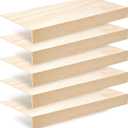 5 Pcs Wire Rack Covers Wood Shelf Covers for Removable Closet Decoration, Shelves Cover for Wire Shelving Ready to Use for Pantry, Kitchen, Bathroom, Garage & Closet Shelves-24x12 Inch