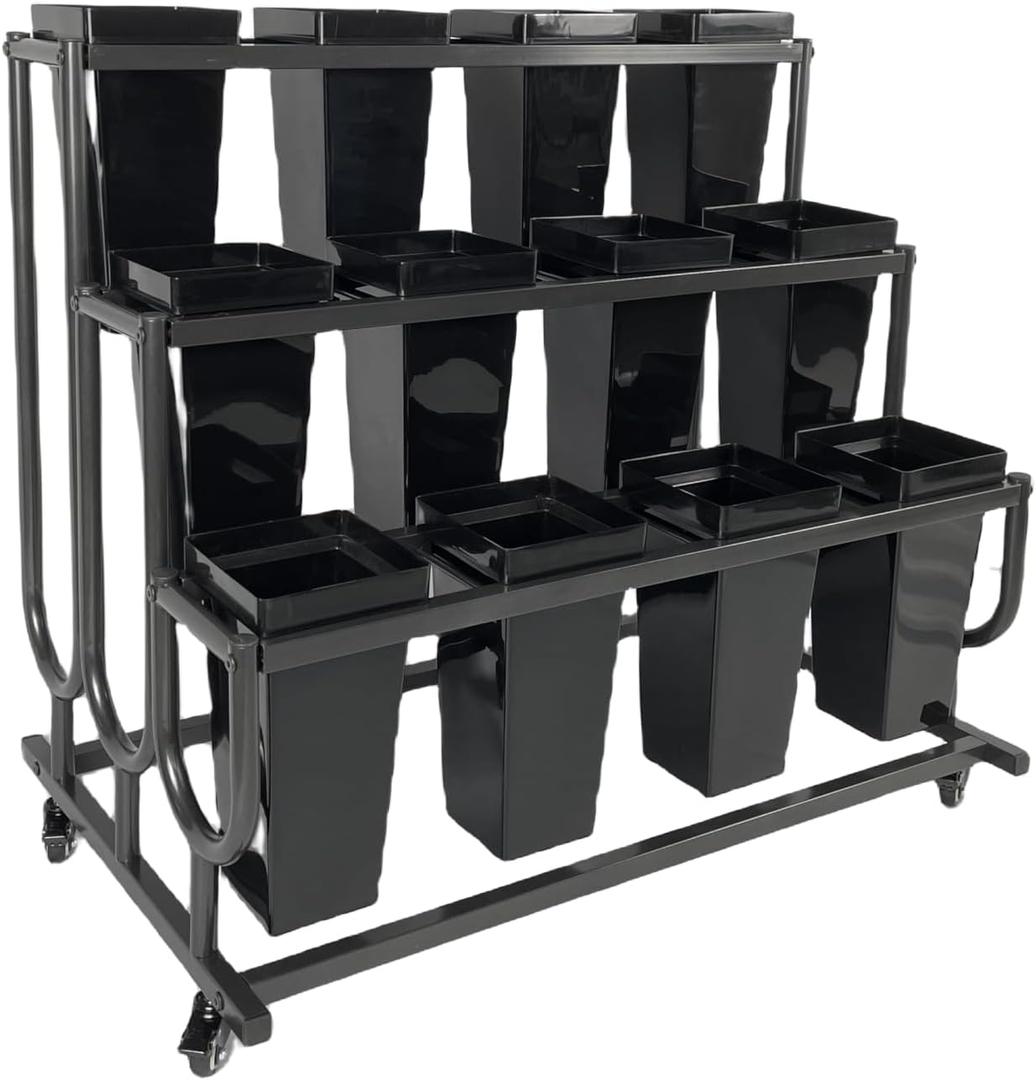 flower stand Buckets black 12pack