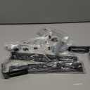 Sound Bar Mounts Under TV or Above TV, Soundbar Mount Hold Up to 22Lbs, with Detachable Extension Arms and L-Brackets.