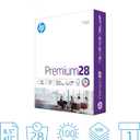 HP Printer Paper | 8.5 x 11 Paper | Premium 28 lb | 1 Ream - 500 Sheets | 100 Bright | Made in USA - FSC Certified | 205200R