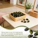 50 PCS Fake Fruits Artificial Olives Simulation Realistic Harvest Party Decor House Kitchen Vase Filler Home Fall Farmhouse Restaurant Photography Props