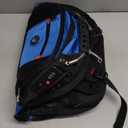 SHRRADOO Extra Large 50L Travel Laptop Backpack with USB Charging Port, College High School Backpack Airline Approved Business Work Bag Fits 17 Inch Computer for Men Women (Blue)