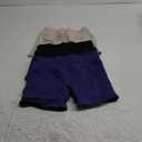 3 Pack Workout Gym Shorts Women Scrunch Butt Lifting Seamless High Waist Yoga Booty Shorts for Women (Small, Black+grey+navy (Size Up for Comfort!))