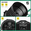 A/C Heater Blower Motor Fan Assembly for 2013-2018 Nissan NV200