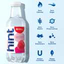 Hint Fruit-Infused Bottled Water, Raspberry - Sugar Free Flavored Water with Zero Calories, Naturally Flavored, and No Artificial Sweeteners - 16 Fl Oz (Pack of 12)