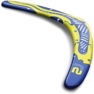 Boomerang for Adults & Kids - Fun Easy to Throw Boomerangs That Really Work - Soft to Catch Best Stocking Stuffer Gifts for Boys & Girls - Outdoor Gifts for Men & Women - 2025 Gift Idea for Teen Boys, Blue