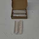 goldenwarm 10 Pack 5 Inch Finger Pulls Brushed Nickel Handles for Cabinets Silver Dresser Pulls Edge Tab Drawer Hardware for Kitchen Cupboard