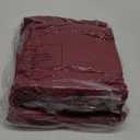 JOLLYVOGUE Dark Red Twin Size Comforter Sets 5 Pieces, Pintuck Bed in a Bag Comforter Set for Bedroom, Bedding Comforter Sets with Comforter, Sheets,Ruffled Shams & Pillowcases (Twin(68"x 88"))