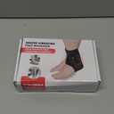 Foot Massager for Neuropathy, Ankle Massager for Pain Relief, Heated Ankle Wrap Heating Pad with Massage for Circulation Grey