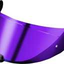 i70 / i10 / HJ-31 Motorcycle Helmet Shield Replacement Windshield Helmet Visor Universal Helmet Accessories (Purple)