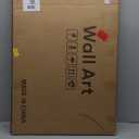 Framed Sage Green Abstract Wall Art Set of 2 for Living Room, Large Modern Neutral Gold White Canvas Print Artwork for Walls, Minimalist Nordic Rustic Farmhouse Wall Decor for Bedroom Office, 24x36 In