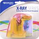 Westcott X-Ray Pencil Sharpener, Assorted Colors