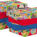 Hallmark Pokmon Medium Gift Boxes with Lids (8 Shirt Boxes, 4 Designs) for Kids, Parties, Back to School, Christmas