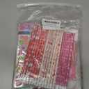 28 Pack Valentines Day Gifts for Kids - Valentine's Day Party Favors for School Exchanges Gifts with Erasers, Pencils, Stickers and Rulers, Valentine's Day Stationery Set with Gift Card