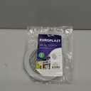 160mm 6 inch Round Grey Aluminium Ventilation Grille - Air Vent Cover with Mesh (Gray)