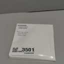 Leinuosen White 4 Inch Acrylic Mailbox Number 2 Set - Weatherproof - Mailbox Numbers for Outside - House Numbers - Sticky (Classic)