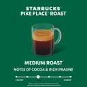 Starbucks by Nespresso Vertuo, Pike Place, Medium Roast Coffee 30-count Coffee Pods, Brews 7.8 oz. (EXP 01/01/36)